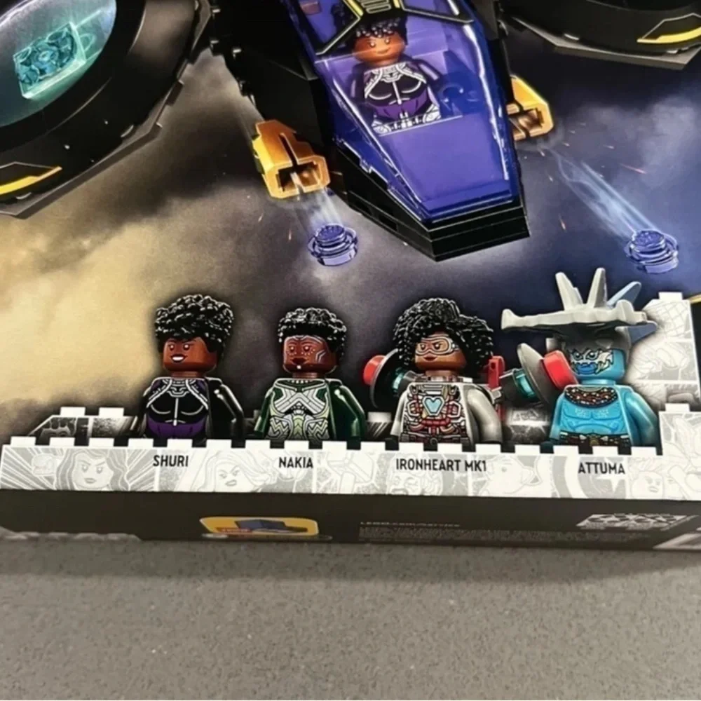 Retired LEGO Marvel Black Panther Shuri’s Sunbird 76211 –